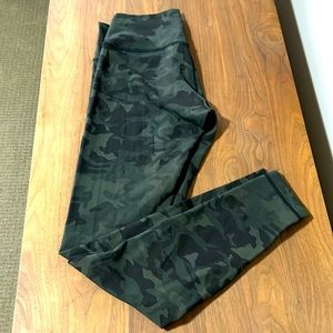 Lululemon camo pattern leggings